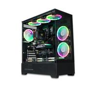 XUM Vista Prebuilt Gaming PC: Intel Core i7-10700F, Nvidia Geforce RTX 5060 8GB, 32GB DDR4 RAM, 512GB NVMe SSD, 2TB HDD, 700W PSU, aRGB, WiFi 5, Windows 11 Home, VR Ready Gaming Computer