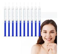 Xumann 10PCS 35% CP Teeth Whitening Gel, 3ML Teeth Bleaching Gel Syringes, Teeth Whitener Gels Refills