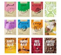Xumann 12PCS Face Sheet Mask, Face Masks Skincare Multipack, Beauty, Anti-Aging, Hydrating & Nourishing Mask for Women, Girls