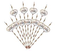 Xumann 20PCS Reusable Plastic Hen Party Accessories Straws Set for Bachelor Party, Birthday Party (Team Bride)