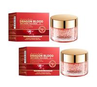 Xumann 2PCS Dragon Blood Facial Cream, Anti Aging Face Cream for Women, Fade Fine Lines, Nourishing & Hydrating
