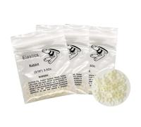 Xumann 300 PCS Orthodontic Elastic Bands, Braces Band for Dentist Braids Braces Teeth Gap (Rabbit 3/16")