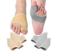 Xumann 4 Pcs Corrector Big Toe Straightener for Men Women Big Toe Support Protector