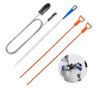 Xumann 4pc Drain Snake Unblocker, Plug Hole Hair Remover Tool, Multifunctional Cleaning Claw Cleaners Brush Pipe