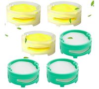 Xumann 6PCS Anti Odour Cartridge for Shark, Odor Neutralizer Replacements for Shark Vacuum Cleaner (Lemon and Original)