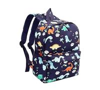 Xumann Dinosaur Backpack for Boys, Canvas Toddler Boy Backpack, Baby Rucksack for Nursery for 3-6 Year Old