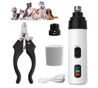 Xumann Electric Dog Nail Grinders Silent Groom, Quiet Bass Dog Claw Grinder Pro