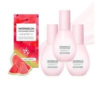 Xumann Watermelon Glow Toner, Niacinamide Watermelon Dew Drops for Skincare, Watermelon Pore Tight Serum to Deep Hydration Moisturizing
