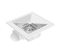 Xumh2024-3 Bathroom Extractor Fan Ceiling Mounted Exhaust Fans, Silent Ventilation Bathroom Kitchen, Duct Diffusers, Household Air Circulators(Large)