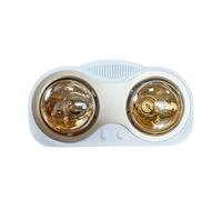 Xumh2024-3 Bathroom Extractor Fan Wall Mounted Bathroom Heater and Light, 2-in-1 Warm Bulb Heating Device, Household Shower