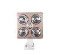 Xumh2024-3 Bathroom Extractor Fan Wall Mounted Heating Lamp, 2-in-1 Bathroom Heater and Lighting Equipment, Multifunctional Bathtub Ceiling Light(Multi-Colored)