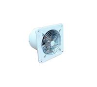 Xumh2024-3 Bathroom Extractor Fan Window Exhaust Fan, Wall Mounted Ventilation, Kitchen, Bathroom, Garage Silent, Easy to Install, White(Large)