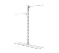 Xumh2024-3 Closet Organizer Adjustable Shelf Underwear Store Floor Hanger Desktop Display clothes rail(Gold)