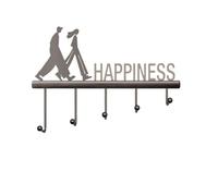 Xumh2024-3 Coat Hooks wall Mounted Coat Hooks Wall Mounted Coat Rack, Entryway Hanging Coat Rack, Metal Decorative Hooks for Coat, Scarf, Bag, Towel, Hat