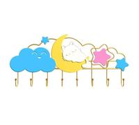 Xumh2024-3 Coat Hooks wall Mounted Creative Entrance Coat Hook Wall Storage Hook Luxury Clothes and Hats Hook Clothes Rack After Entering Door for Bedroom, Bathroom, Entryway(Large)