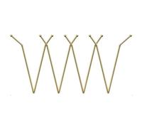 Xumh2024-3 Coat Hooks wall Mounted Entryway Wall Mounted Coat Rack Coat Hooks Wall Hanging Wall Light Luxury No-Hole Hanging Decorative Entry Storage Hooks Shelves(Gold)
