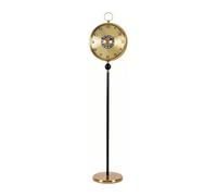 Xumh2024-3 Grandfather Clock Metal Floor Standing Clock Quartz Silent Operation Movement for Home for living room