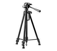 Xumh2024-3 Projector Mount Stand Projector Mount Tripod Projector Floor Stand Holder with 1/4 Inches Quick Release Plate and 360° Panorama Ball Head Load 7.7lbs Adjustable Projector Stand