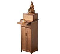 Xumh2024-3 Shrine Shelf Home Altar Cabinet Wooden Display easy assembly