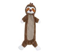 Xuminny Dog Barking Chew Toy, Indestructible Dog Toys for Aggressive Chewers, Teething Relief, Durable Chew Toy Dog Toys Sleeping Companions, Puppy Teething Toys (Sloth)