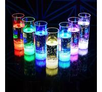 Xuminny Flash Light Up Cup, Christmas Glasses Drinking with Glowing, Color Changing Mug for Bar Home Drinking 355ML(1pc)