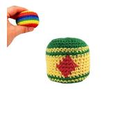 Xuminny Handmade Crochet Sandbag Ball, Stress Relief Balls, Assorted Colours and Styles, Colorful Knit Kick Balls Soft Sock Toys For Kids Adults Outdoor Indoor Play