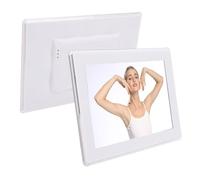 XUMIUZIY 10.1 Inch Digital Calendar Chore Chart with Touchscreen, 32 GB Wall & Desk Mountable Family Planner, Digital Picture Frame with Task Rewards System for Women Mom (GB Plug)