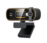 XUMIUZIY 1080P 30FPS Webcam with Hello, Facial Recognition Webcam with Private Cover, Built-in Noise Canceling Microphone, Autofocus Computer Camera, HD USB Web Cam