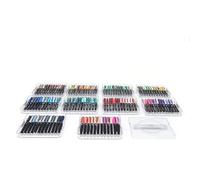 XUMIUZIY 120 Colors Vibrant Acrylic Paint Markers Set for Art Crafting Projects, Direct Liquid Pens for Artists and Hobbyists, Long Lasting Performance, Suitable for Various Surfaces