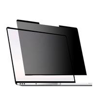 XUMIUZIY 15.6 Inch Laptop Privacy Screen Protector, Magnetic Anti Anti Scratch Removable Washable Reusable PET Film with Wide Viewing Angle, for 15.6 Inch Laptop Monitor