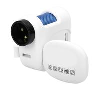 XUMIUZIY 1600X Handheld Digital Microscope for Kids, Portable Camera Microscope with Foldable Color Screen, Built in 500mAh Battery for Research Study and Observation (Blue and White)