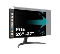 XUMIUZIY 27 Inch Computer Screen Shield, Screen for 26“ to 27”16:9 Widescreen Monitors, Eye Care Anti Glare Blue Light Removable Hanging Screen Protector Film