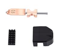 XUMIUZIY 3 Pack 3D Printer Hotend Nozzle, 0.6mm High Speed Leakproof Hotend Nozzle Replacement for AD5X FDM Printer with Brush Silicone Sock