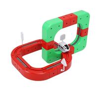 XUMIUZIY 3D Gravity Defying Electric Toy Set, Innovative Track Design for Exciting Play Experience, Automated Movement, Spatial Awareness Development, Plastic Material