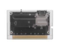 XUMIUZIY 4000 in 1 Game Card, Mega Drive Master System 32X Game Cartridge with 8GB Memory Card, for MD1 MD2 MD3 CD X Original Consoles, Supports FAT File Systems MEGAKey Cheat Codes (Transparent