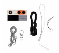 XUMIUZIY 4K Mini Keychain Camera with Dual Lens, 1.97 Inch Color Screen, Type C Rechargeable, 5MP Mini Retro Camera with Filters for Kids Adults Life Moments Travel Camp