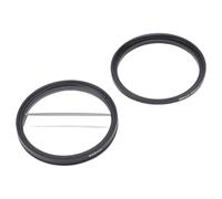 XUMIUZIY 58MM Double Half Moon Special Blur Effects Filter, Dreamy Blurred Effect Filter Lens, Soft Focus Photography Lens for Video, Portrait