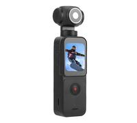 XUMIUZIY 5K Action Camera, WiFi EIS Stabilization Handheld Video Recorder with 1.69 Inch Screen 270° Rotating, 4x Zoom Portable Body Camera for Cycling Hiking Outdoor Travel