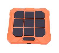 XUMIUZIY 6 In 1 Electronic Toe Game, Rechargeable Handheld Puzzle Games Console with Silent Mode, Portable Learing Toy for 6-12 Years Old Kids Adult (orange)