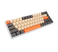 XUMIUZIY 60% Mechanical Gaming Keyboard, Dynamic RGB Backlit Gaming Keyboard, 68 Keys Mini Wired Office Keyboard with Red Switch, Full Key Hot Swappable, for Laptop PC Gamers