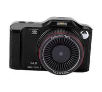 XUMIUZIY 64MP Camera, 4K Video 18X Digital Zoom WiFi Connectivity 2.8 Inch Display with 1200mAh Battery, for DSLR Content Creators and Vloggers (Black)