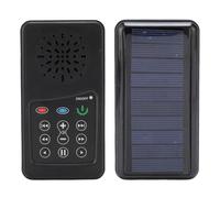XUMIUZIY 8G Solar Audio Bible Player, Intelligent Memory Reading, Compact and Portable, Handheld Scripture Reader with 500mAh Rechargeable Battery for Indoor (Hindi, Gujarati, Malayalam, Hymn)