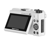 XUMIUZIY 8K Digital Camera, 88MP 18x Zoom Autofocus WiFi Camera with 3 Inch Flip Screen, Protable Travel Digital with Multiple Filters Fill Light for Live Streaming (White)