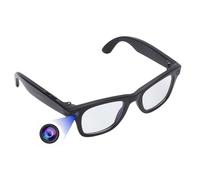 XUMIUZIY 8MP Camera Glasses, Smart Video Glasses IP65 Waterproof, Wearable Polarized Sports Sunglasses with WiFi & Bluetooth, for Music, Calls, AI Translation