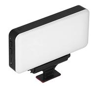 XUMIUZIY Adjustable LED Fill Light with 80 Beads, White/Warm/Cold Light Modes, 3500mA Battery, ABS + PC Material, for Video Conference/Live Streaming