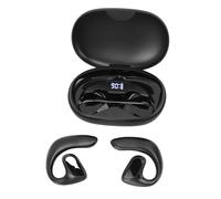 XUMIUZIY AI Translation Earbuds Real Time, 133 Languages Translator Earbuds with NO Cost APP, BT 5.3, Hifi Sound, Music Playback and Calling, Type C Charging, for Travel Learning (Black)