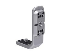 XUMIUZIY Aluminum Alloy L Bracket for X6 Camera, Vertical Horizontal | Quick Switch Between Vertical & Horizontal Modes, Screw Lock for Stable Support, 1/4 Inch Tripod Compatible, Dual Magnetic