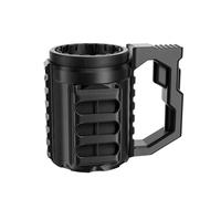XUMIUZIY Beer Can Holder Handheld Drink Sleeve for Outdoor Camping (12oz | 3D Printed PLA Build, Quick Reload Vertical Stack Design, BBQ Party Beverage, Portable Cup Keeper