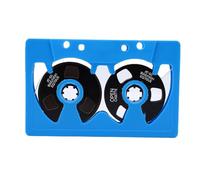 XUMIUZIY Blank Cassette Tape, 50 Minutes Recording Time ABS Shell Metal Plated Reels, with Moving Spool Components for Cassette Players Music Recording