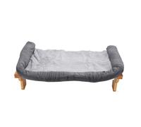 XUMIUZIY Cat Perch Bed with Adjustable Premium Pine Wood | Durable canvas cover, Easy no drill installation, Cozy enclosed design, Supports larger cat breeds